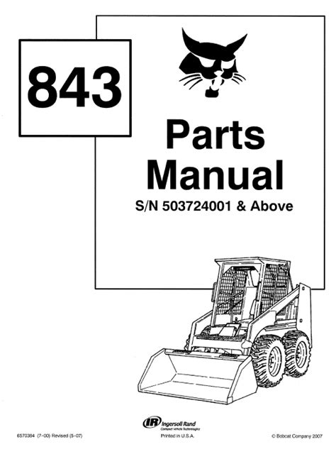 bobcat skid steer model 843|bobcat 843 operators manual pdf.